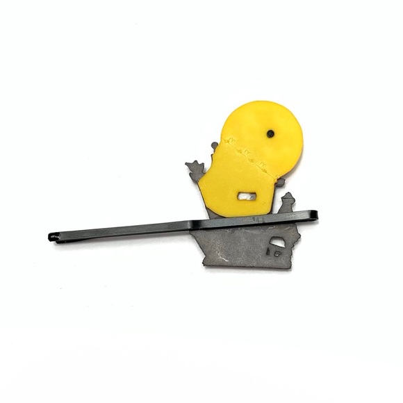 HAUNTED HOUSE Statement Hair Clip Barrette Pin - Picture 3 of 5